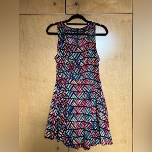 Multi-color racerback formal dress | BeBop | Size L